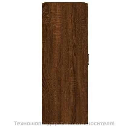 Стенни шкафове, 2 бр, кафяв дъб, инженерно дърво