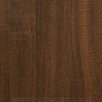 Стенни шкафове, 2 бр, кафяв дъб, инженерно дърво