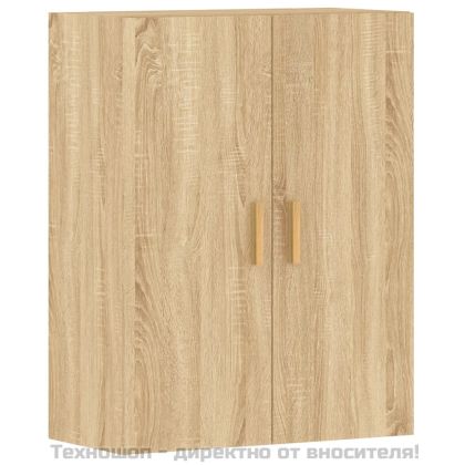 Стенни шкафове, 2 бр, дъб сонома, инженерно дърво