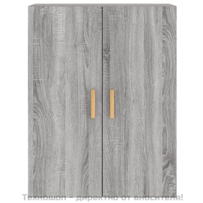 Стенни шкафове, 2 бр, сив сонома, инженерно дърво