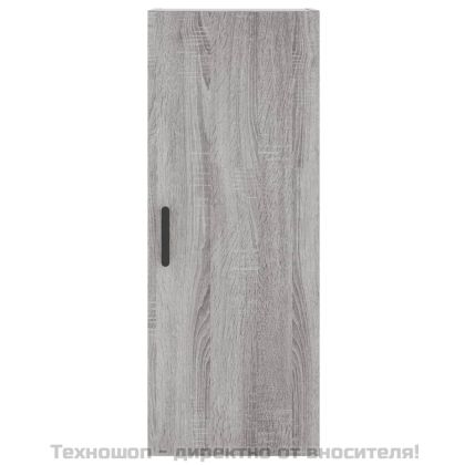 Стенен шкаф сив сонома 34,5x34x90 см