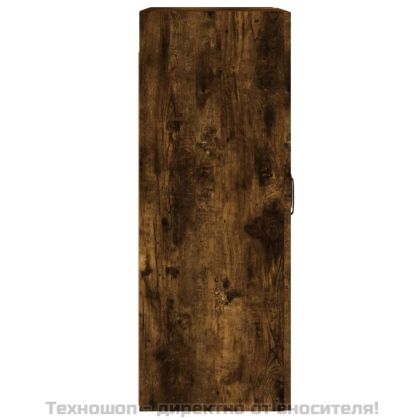 Стенни шкафове, 2 бр, опушен дъб, инженерно дърво