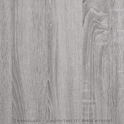 Поставка за аквариум, сив сонома, 100x40x60 см, инженерно дърво