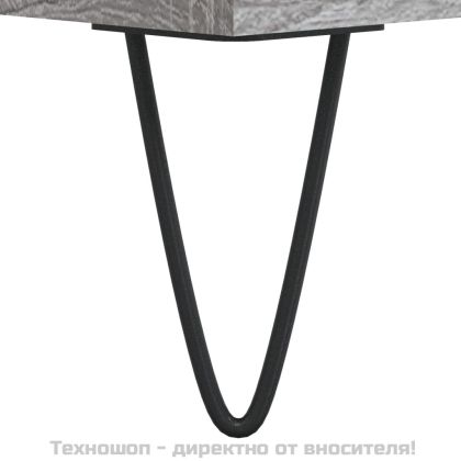 Сайдборд, сив сонома, 60x35x70 см, инженерно дърво