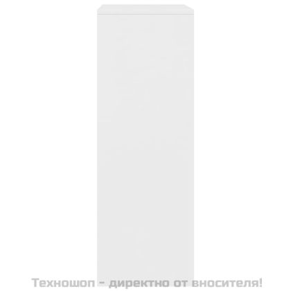 Бюфет с 6 чекмеджета, бял, 50x34x96 см, ПДЧ