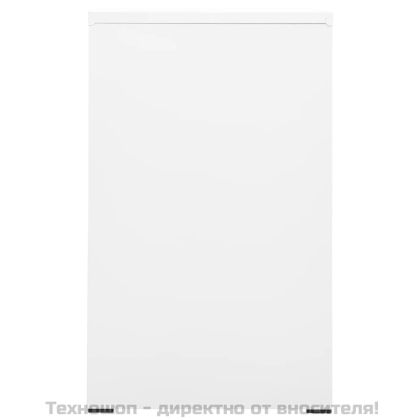 Шкаф за папки, бял, 46x62x102,5 cм, стомана