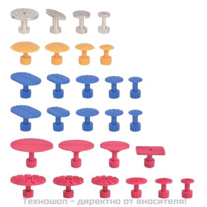 Комплект за поправка на вдлъбнатини без боя, 80 части, стомана