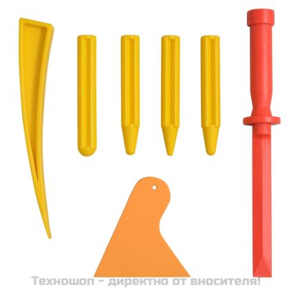 Комплект за поправка на вдлъбнатини без боя, 80 части, стомана