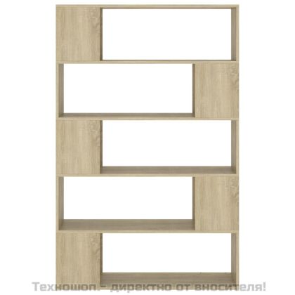 Разделител за стая, дъб сонома, 100x24x155 см, инженерно дърво