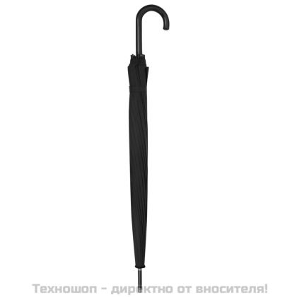 Автоматичен чадър, черен, 120 см