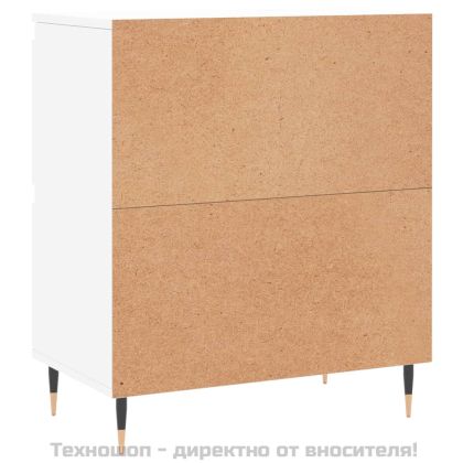 Сайдборди, 2 бр, бели, инженерно дърво