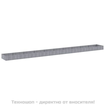 Градинска повдигната леха 960x100x36 см кортенова стомана