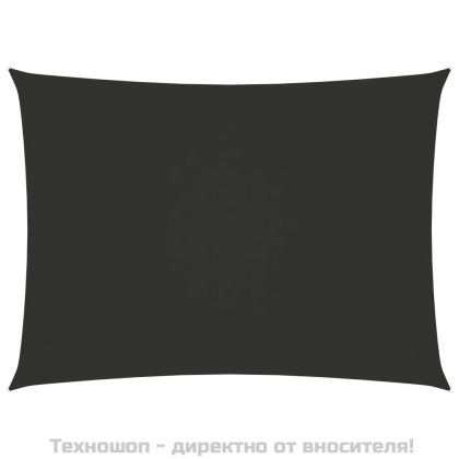 Платно-сенник, Оксфорд текстил, правоъгълно, 3x5 м, антрацит