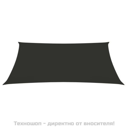 Платно-сенник, Оксфорд текстил, правоъгълно, 3x5 м, антрацит