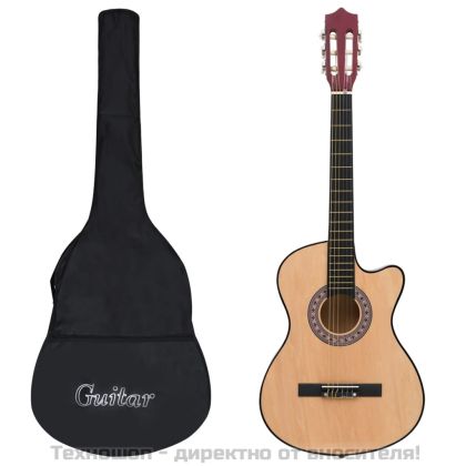 Комплект уестърн акустична Cutaway китара 12 части 6 струни 38"