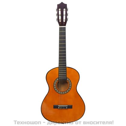 Класическа китара за начинаещи и деца, 1/2, 34", липово дърво