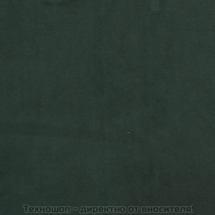 Релакс стол, тъмнозелен, кадифе