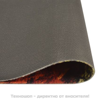 Кухненско килимче, миещо, лъжица и подправки, 45x150 см, кадифе