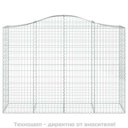 Габионни кошници арка 40 бр 200x50x140/160см поцинковано желязо