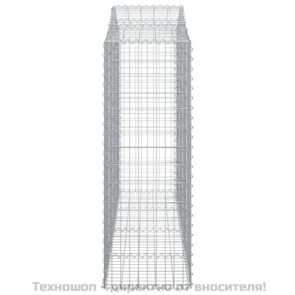 Габионни кошници арка 40 бр 200x50x140/160см поцинковано желязо