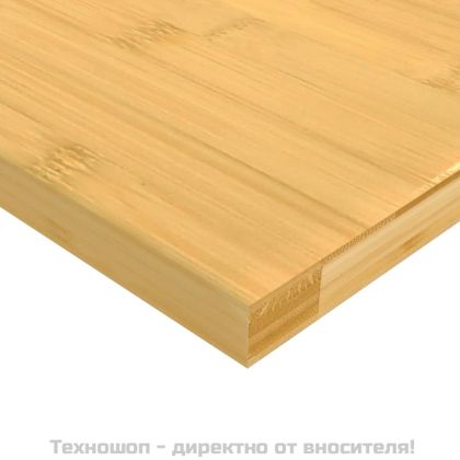 Стенен рафт 60x20x1,5 см бамбук