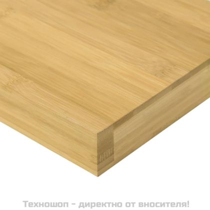 Стенен рафт 80x20x4см бамбук