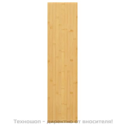 Стенен рафт 80x20x2,5 см бамбук