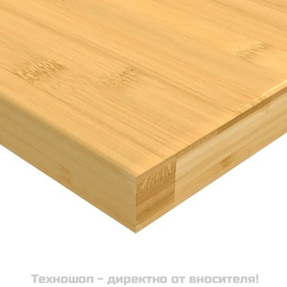 Стенен рафт 80x20x2,5 см бамбук