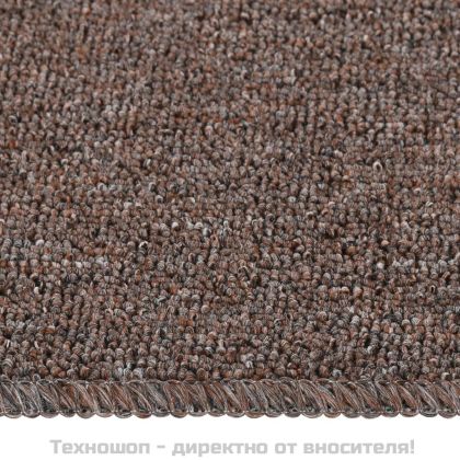 Противоплъзгащи стелки за стълби, 15 бр, 75x20 см, кафяви