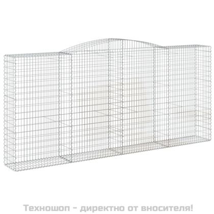 Габионни кошници арка 8 бр 400x50x180/200 см поцинковано желязо