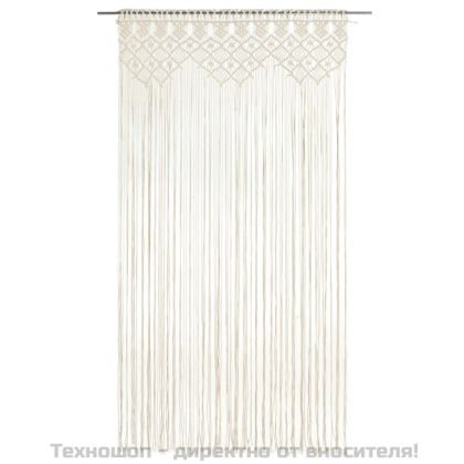 Завеса макраме, 140x240 см, памук