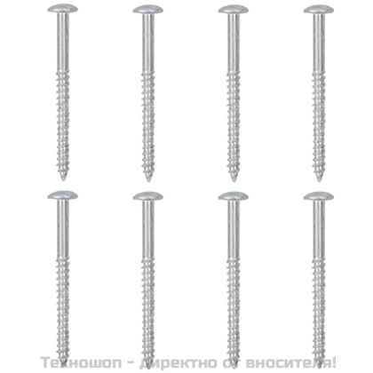 Стенни рафтове, 4 бр, сонома дъб, 115x9x3 см