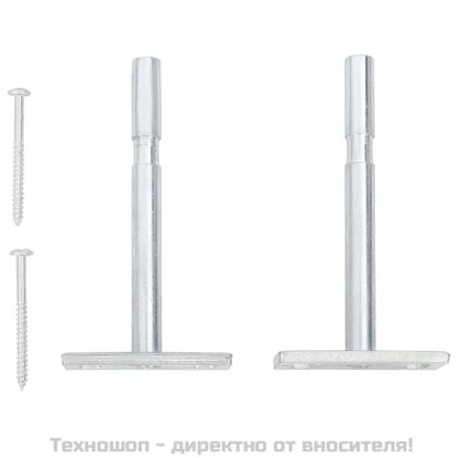 Стенен рафт с чекмедже, бетонно сив, 40x23,5x10 см, МДФ