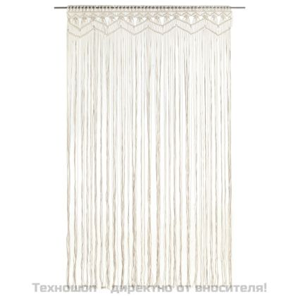 Завеса макраме, 140x240 см, памук