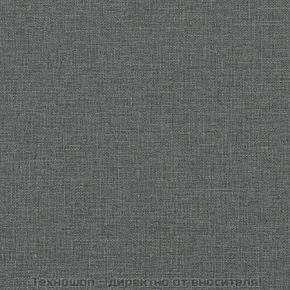 Кушетка, сива, 100x200 см, плат