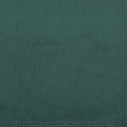 Кушетка, тъмнозелена, 90x200 см, кадифе