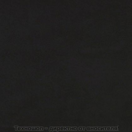 Кушетка, черна, 90x200 см, кадифе