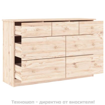 Скрин ALTA, 112x35x73 см, бор масив