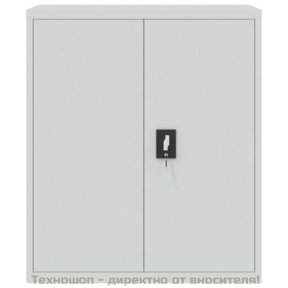 Шкаф за папки сив 90x40x105 см стомана