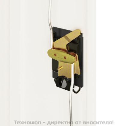 Шкаф за папки бял 90x40x90 см стомана