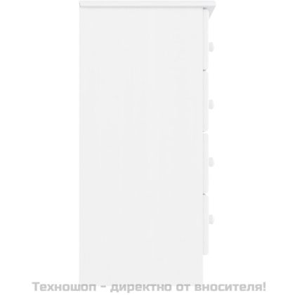 Скрин ALTA, бял, 77x35x73 см, бор масив