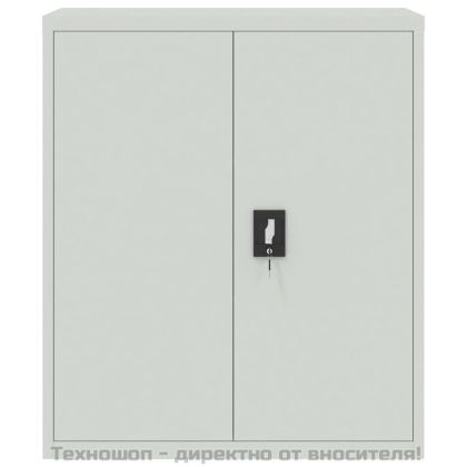 Шкаф за папки сив 90x40x145 см стомана