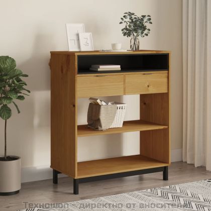 Бар маса "FLAM" 92x45x110 см борово дърво масив