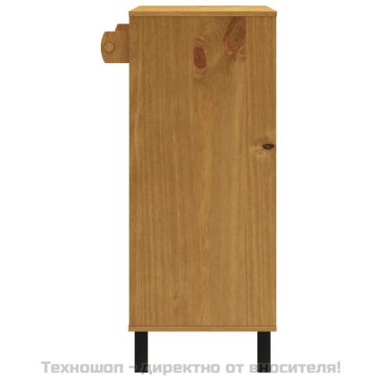 Бар маса "FLAM" 92x45x110 см борово дърво масив