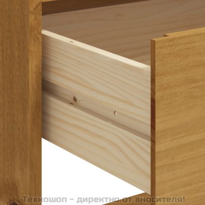 Бар маса "FLAM" 92x45x110 см борово дърво масив