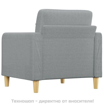 Стол кресло светлосив 60 см плат