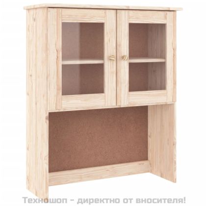 Висок шкаф ALTA, 77x35x188 см, борово дърво масив