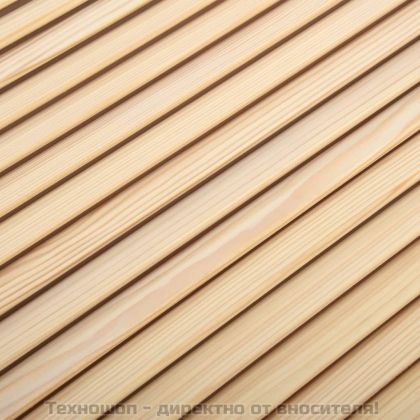 Врати за шкафове с решетен дизайн 2 бр 69x49,4 см бор масив