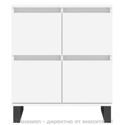 Сайдборди, 3 бр, бели, инженерно дърво