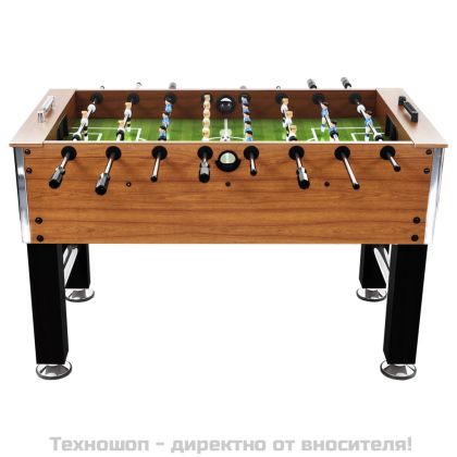Футболна маса джаги стомана 60 кг 140x74,5x87,5 см светлокафява
